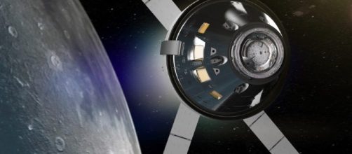 Orion in lunar orbit [Image via NASA].