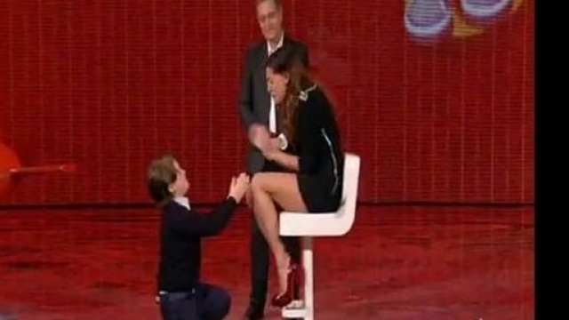 Gaffe di Belen a Chi ha incastrato Peter Pan