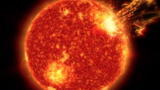 L'immagine della nostra stella pi&ugrave; importante, il sole