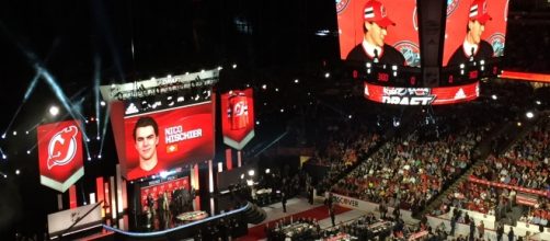 Devils' first overall pick get his first professional point. [Image Credit: Wikimedia Commons]