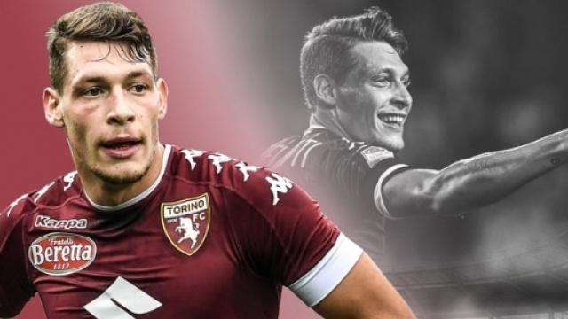 Andrea Belotti, attaccante del Torino tifoso del Milan