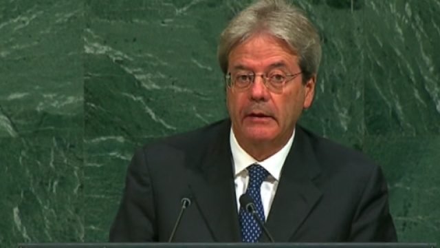 Paolo Gentiloni, presidente del Consiglio