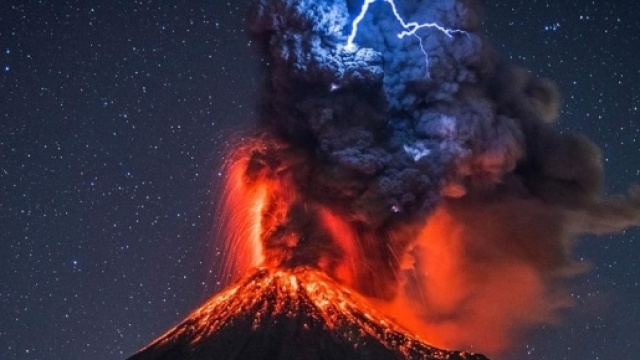 Un eruzione vulcanica potrebbe distruggere il mondo.