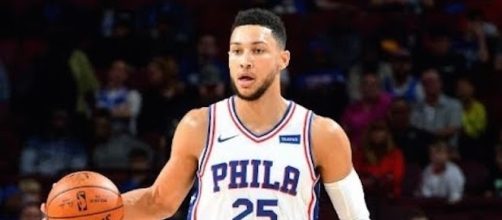 Ben Simmons scored 19 points in a Sixers preseason win over Miami on Friday. [Image via NBA/YouTube]
