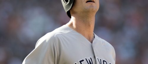 Greg Bird comes inches from scoring a critical run -[Image via Keith Allison via Wikimedia]