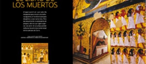 Jerogl&iacute;ficos que luego formaron el libro, dentro de las pir&aacute;mides y sarc&oacute;fagos de los difuntos.