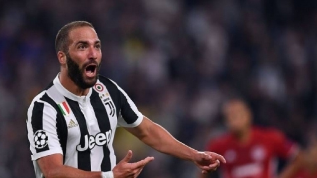 Gonzalo Higuain, 29 anni, alla Juventus dall'estate 2016