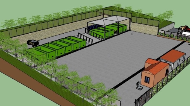 Progetto Centro Comunale di Raccolta con area stoccaggio RAEE