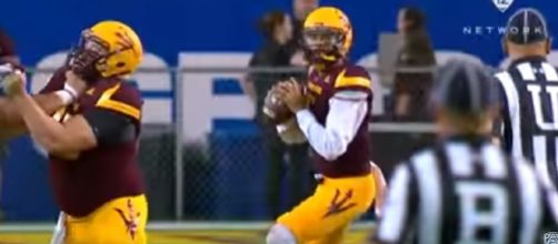 Arizona State quarterback Manny Wilkins. -- YouTube screen capture / Pac-12 Network