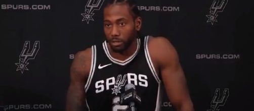 Kawhi Leonard is expected to be an MVP contender this season &ndash; image &ndash; Spurs Channel/Youtube
