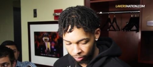 Los Angeles Lakers forward Brandon Ingram. Image Credit. @LakersNation -- YouTube Screenshot