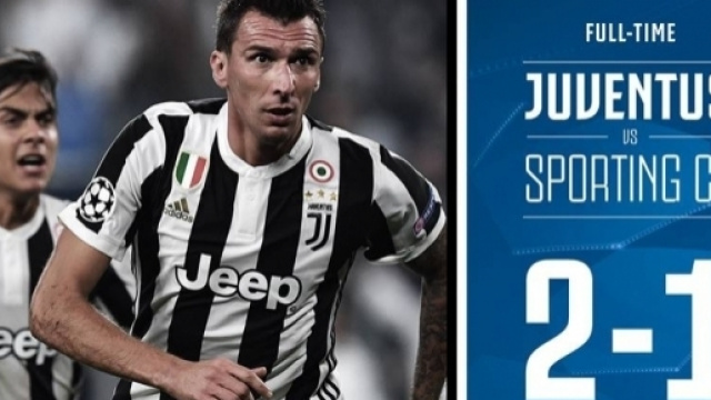 Risultato finale di Juventus - Sporting Clube de Portugal.