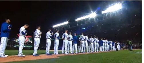2016 NLCS intros at Wrigley - (Image Credit: MLB / Youtube)