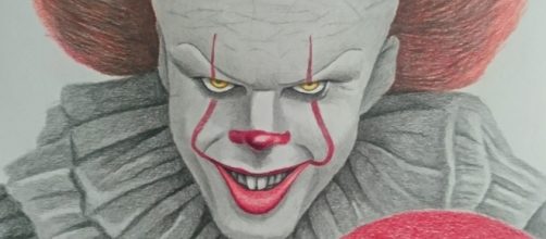 Ilustraci&oacute;n Pennywise de David Castellanos