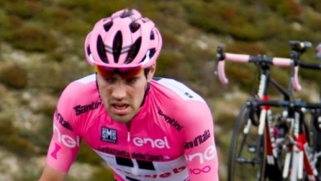Tom Dumoulin, vincitore dell'ultimo Giro d'Italia