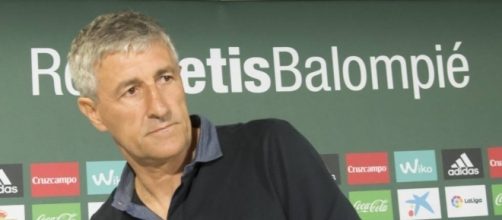 Quique Seti&eacute;n, t&eacute;cnico del Real Betis Balompi&eacute;.