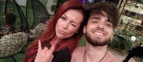 Rub&eacute;n y Mina, concursantes de Gran Hermano Revolution