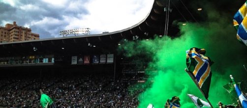 Timbers Army smoke (Image Credit: Sharat Ganapati/Wikimedia Commons)