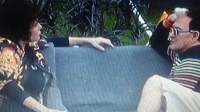 Corinne Clery parla con Cristiano Malgioglio del suo rapporto con Corinne Clery