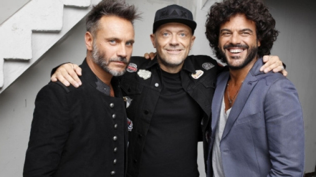 Nek, Max Pezzali e Francesco Renga