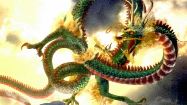 Ritrovato lo scheletro di un dragone cinese.