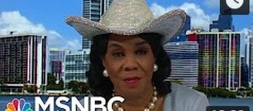 Congresswoman Frederica Wilson [Image Credit: MSNBC/YouTube]
