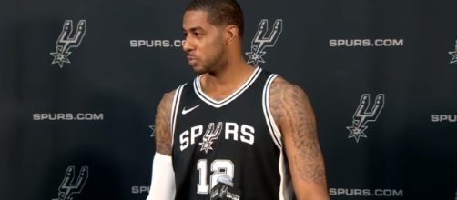 LaMarcus Aldridge will have to step up for the Spurs this season &ndash; (image Credit: Ximo Pierto-NBA/Youtube)