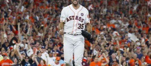 Verlander walks off with a lead! (Photo: Karen Warren/Houston Chronicle)