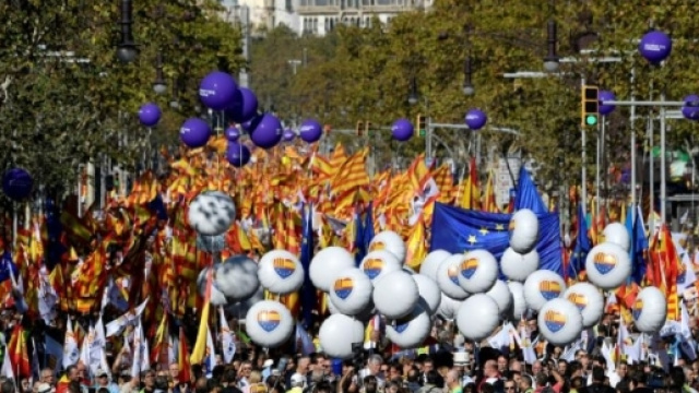 En Catalogne, le camp de l'unit&eacute; de l'Espagne se fait entendre ... - liberation.fr