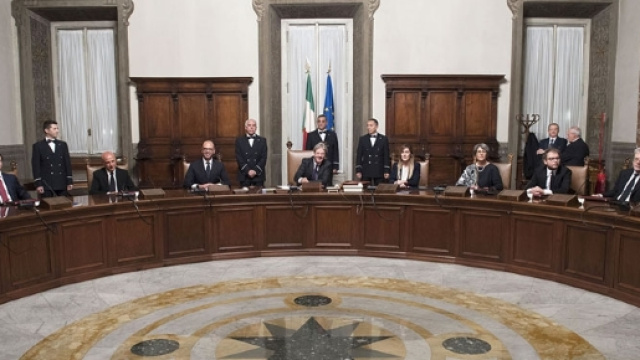 Il Consiglio dei Ministri della Repubblica Italiana