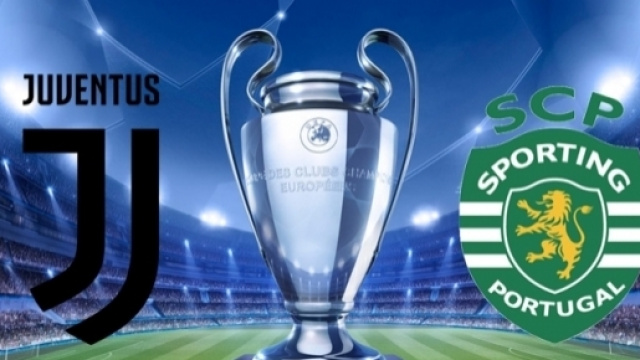 Juventus-Sporting, terza giornata Champions League