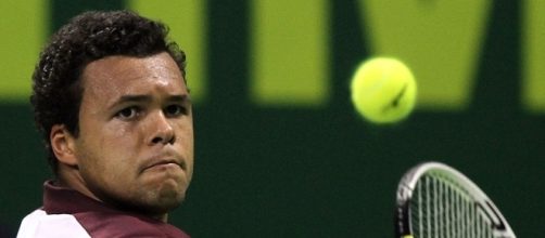 Jo-Wilfried Tsonga defeated fellow Frenchman Kenny De Schepper, 6-4, 6-3 -- Vinod Divakaran via WikiCommons