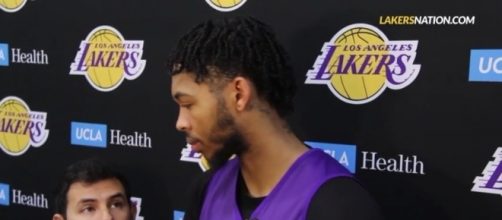Los Angeles Lakers forward Brandon Ingram. (Image Credit: @LakersNation/YouTube)