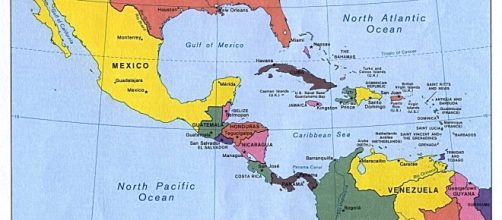 Middle America by CIA, original political map from Perry-Casta&ntilde;eda Library Map Collection; University of Texas Library Online/Wikimedia Commons