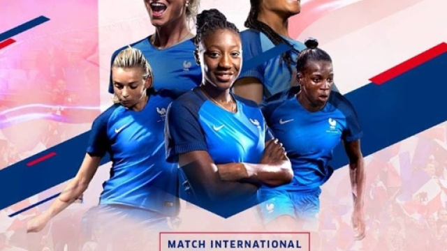 Affiche France-Angleterre Football F&eacute;minin &copy; FFF