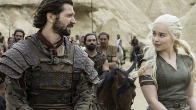 Daenerys Targaryen e Daario Naharis di Game of Thrones