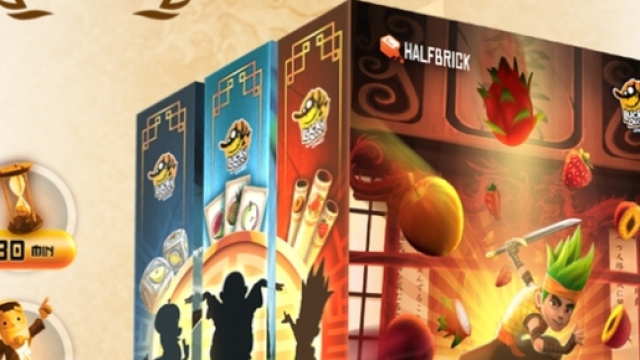 Le coffret Ninja Fruit Card Master