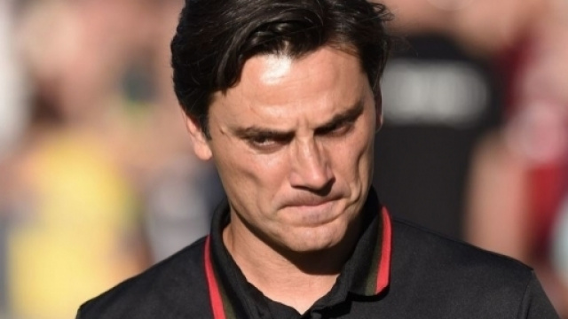 Montella preoccupato dirige un Milan in difficolt&agrave; (foto di ilmessaggero.it)