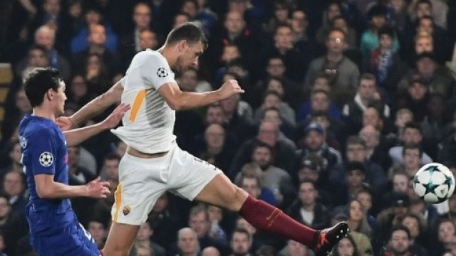 Rete del momentaneo 2-2 di Edin Dzeko.