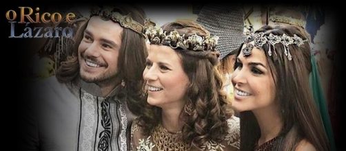 Joaquim e Edissa se casam na novela 'O Rico e L&aacute;zaro'
