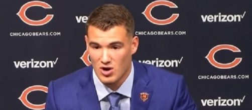 Mitchell Trubisky will make his first NFL regular-season start vs Minnesota Vikings -- [Chicago Bears / YouTube screencap]