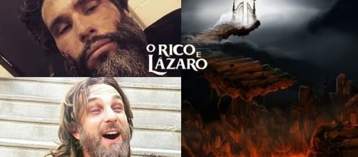 Quem &eacute; o homem rico e quem &eacute; o pobre L&aacute;zaro na novela b&iacute;blica da RecordTV?