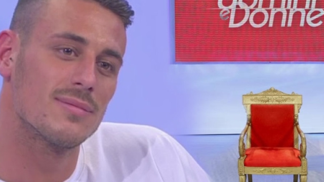 Uomini e Donne: il tronista Mattia Marciano.