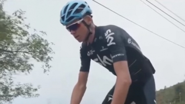 Chris Froome, capitano del Team Sky