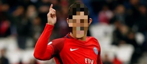 El joven luso durante un partido la temporada pasada con el PSG