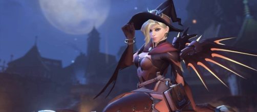 'Overwatch' hero Mercy stars as the villain in the latest comic. (image source: GodDani/YouTube)