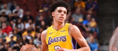 Rookie Lonzo Ball makes his Lakers' debut Thursday night when his team hosts the Clippers. [Image via NBA/YouTube]