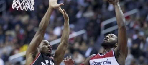 Kyle Lowry goes for the block | Image/source: Keith Allison/Flickr