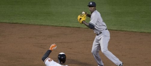 Yankees' Didi Gregorius playing shortstop - Image by Keith Allison via Wikimedia Commons