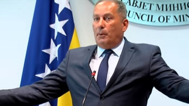 Dragan Mektic, ministro dell'Interno della Bosnia-Erzegovina
